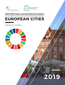 SDG Index and Dashboards Report for European Cities