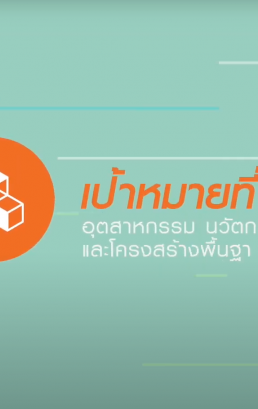 เป้าหมายที่ 9 อุตสาหกรรม นวัตกรรม โครงสร้างพื้นฐาน (SDG 9: Industry innovation and infrastructure)