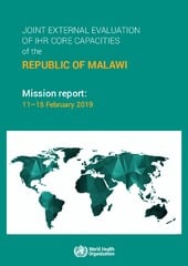 Joint external evaluation of IHR core capacities of the Republic of Malawi