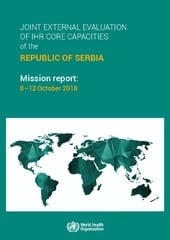 Joint external evaluation of IHR core capacities of the Republic of Serbia