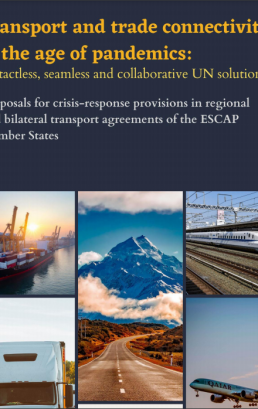 Proposals for crisis-response provisions in regional and bilateral transport agreements of the ESCAP member States