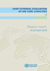 Joint External evaluation of IHR core capacities of Singapore