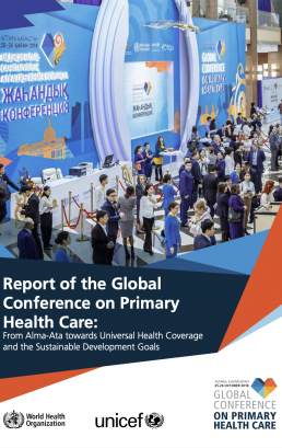 Report of the Global conference on primary health care: from Alma-Ata towards universal health coverage and the Sustainable Development Goals