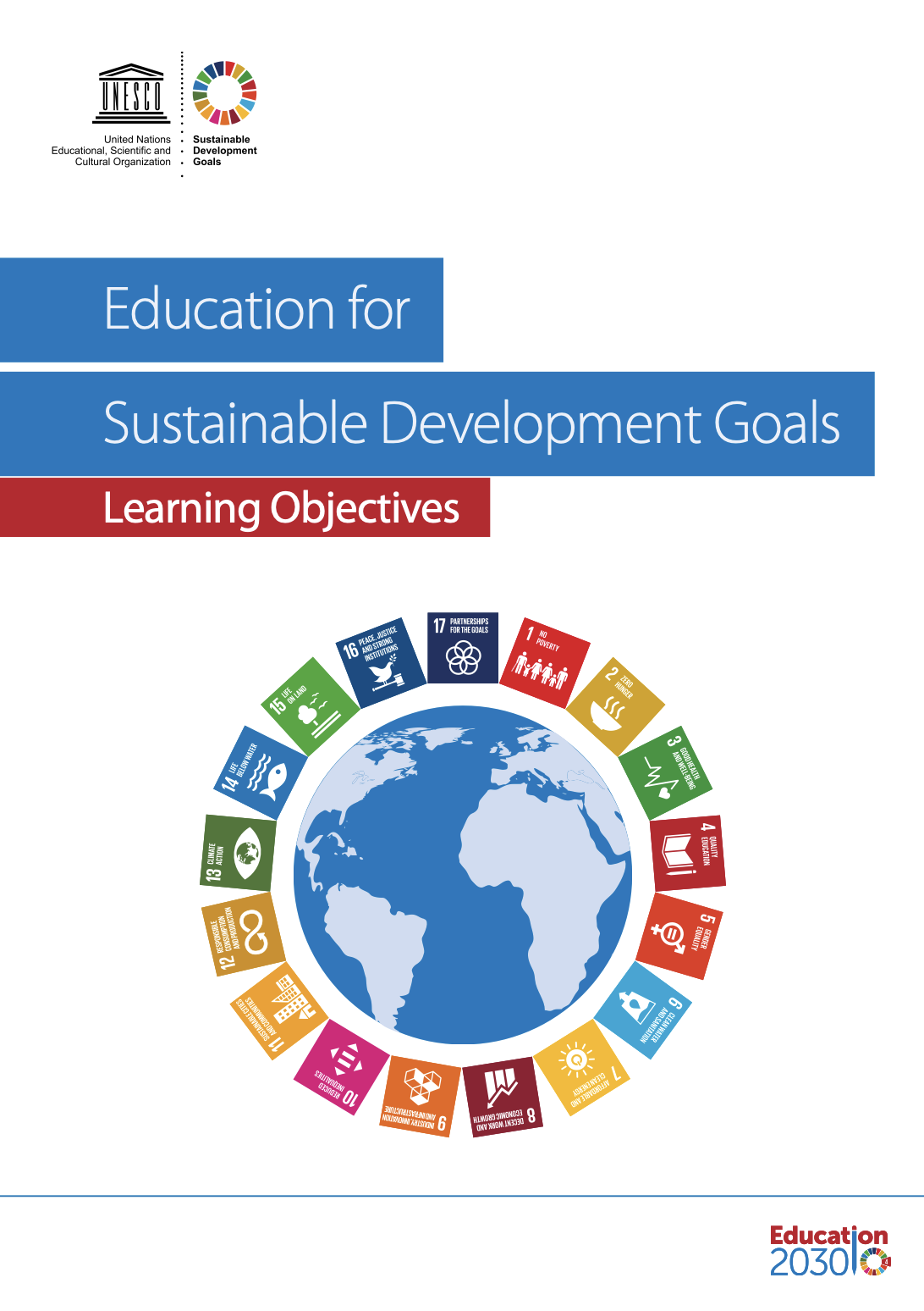 Education for Sustainable Development Goals: learning objectives